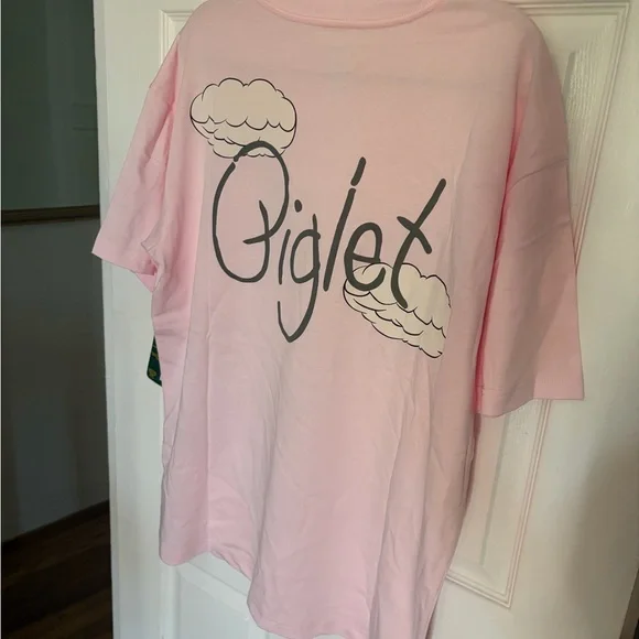 NWT (SIZE L) Disney’s Winnie the Pooh Piglet Graphic Tee Short Sleeve - Picture 4 of 6